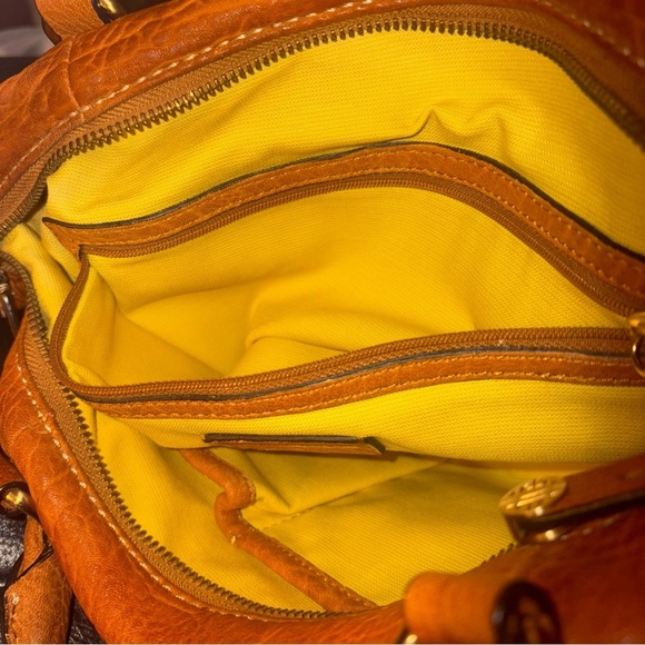 VINTAGE (LIKE NEW )ANTONIO MELANI Leather Satchel Bag, made of fine leather - Picture 11 of 17